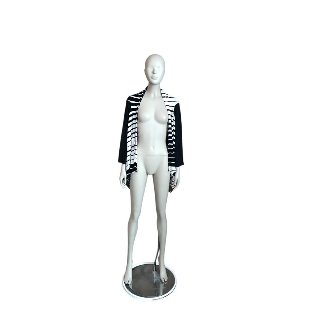 Ravel Black and White Patterned Cardigan